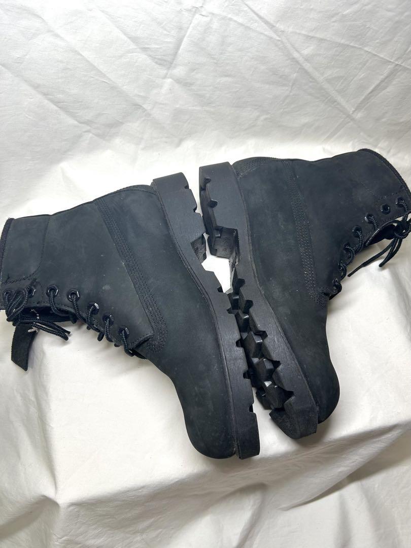 Timberland 10042 6インチブーツ ブラック 25cm ヌバック