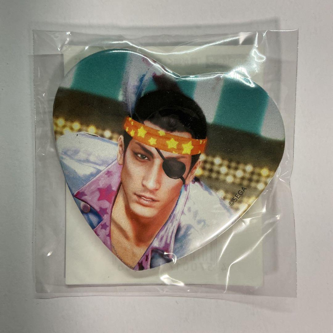 龍が如く 真島吾朗 誕生日記念くじ 特典 ハートフル缶バッジ