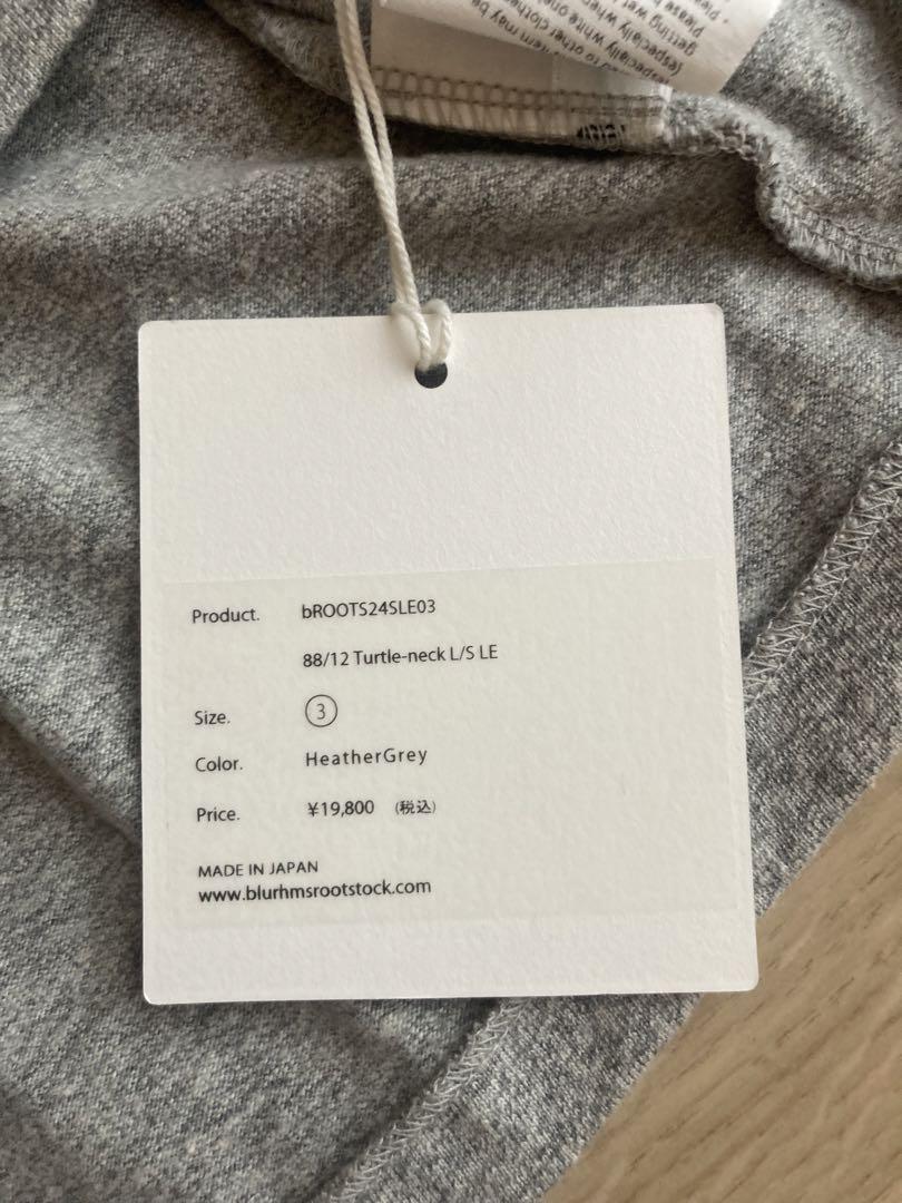 レショップ別注　blurhmsROOTSTOCK  Turtle-neck