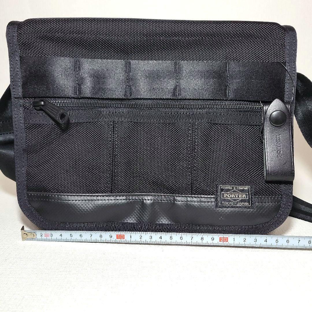 【美品】PORTER ポーター ヒートショルダーバッグ黒