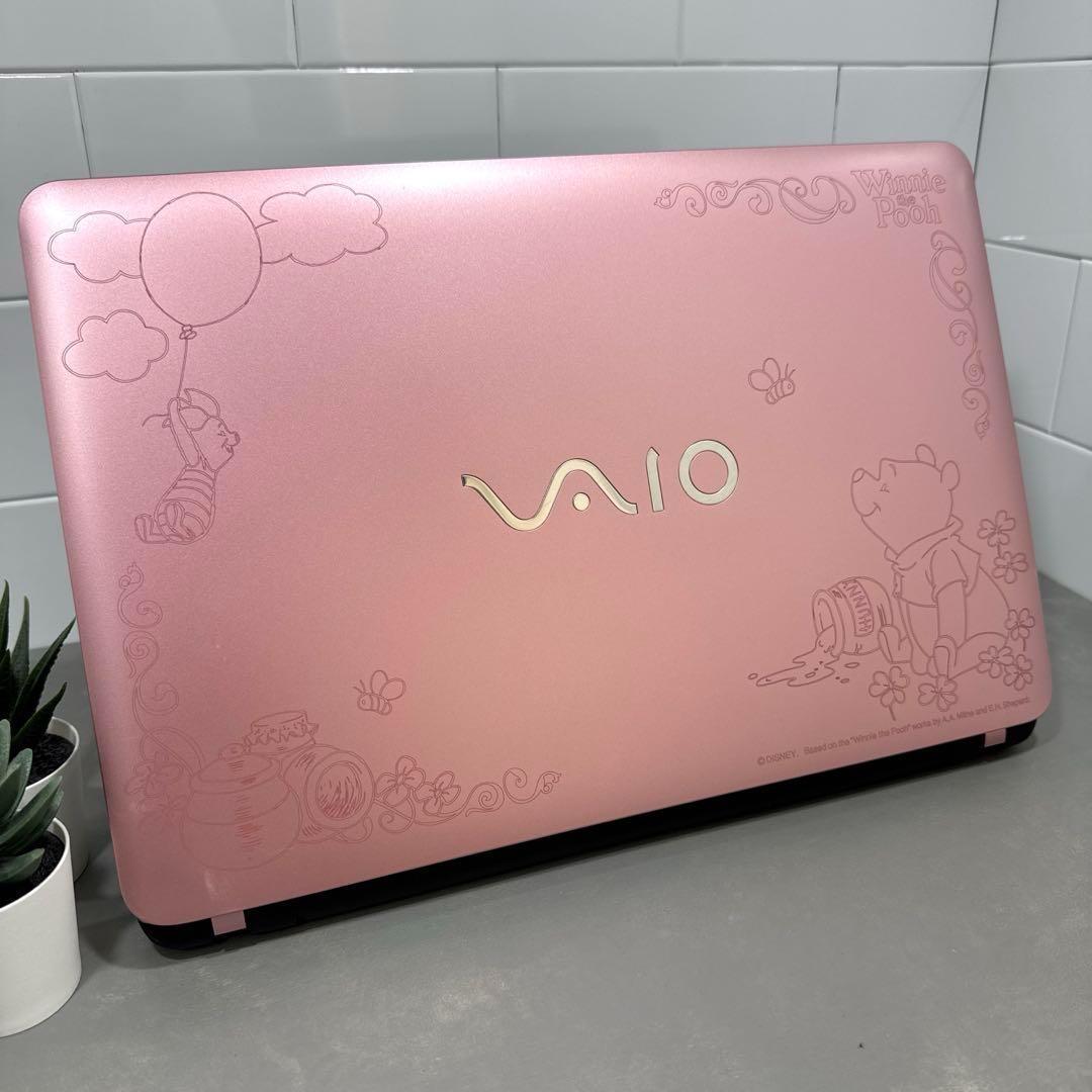 【激レア】Vaio×ディズニーモデル☘くまのプーさん☘NVMe256+1TB