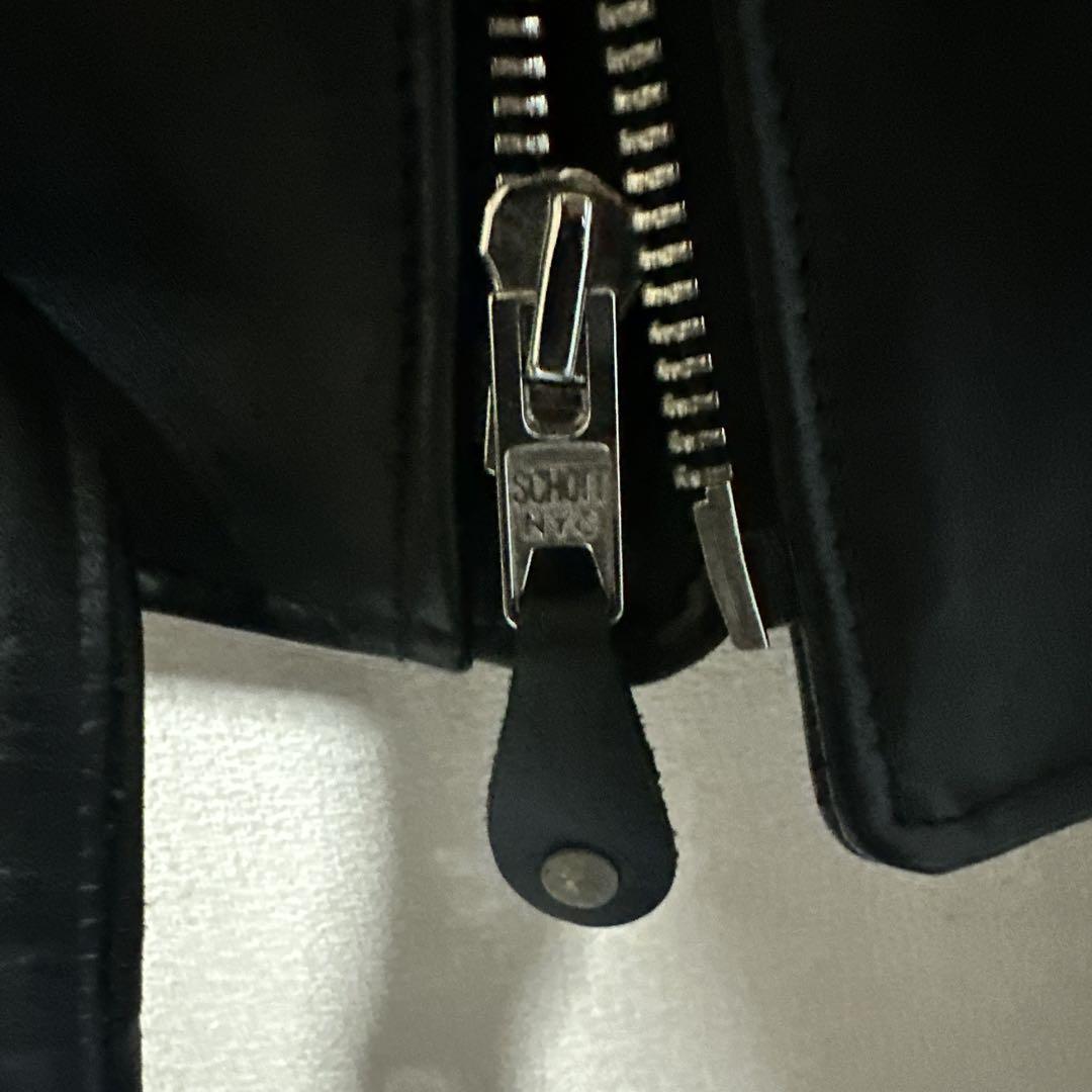 大特価！美品　Schott　613UST　ワンスター　ダブルライダース　38