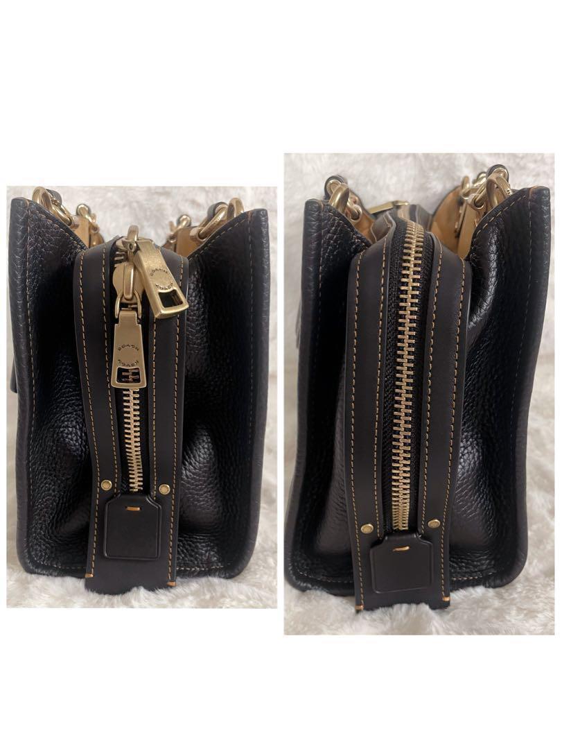 希少/完売品】COACHローグ25 リジェネラティブ レザー バッグ 未