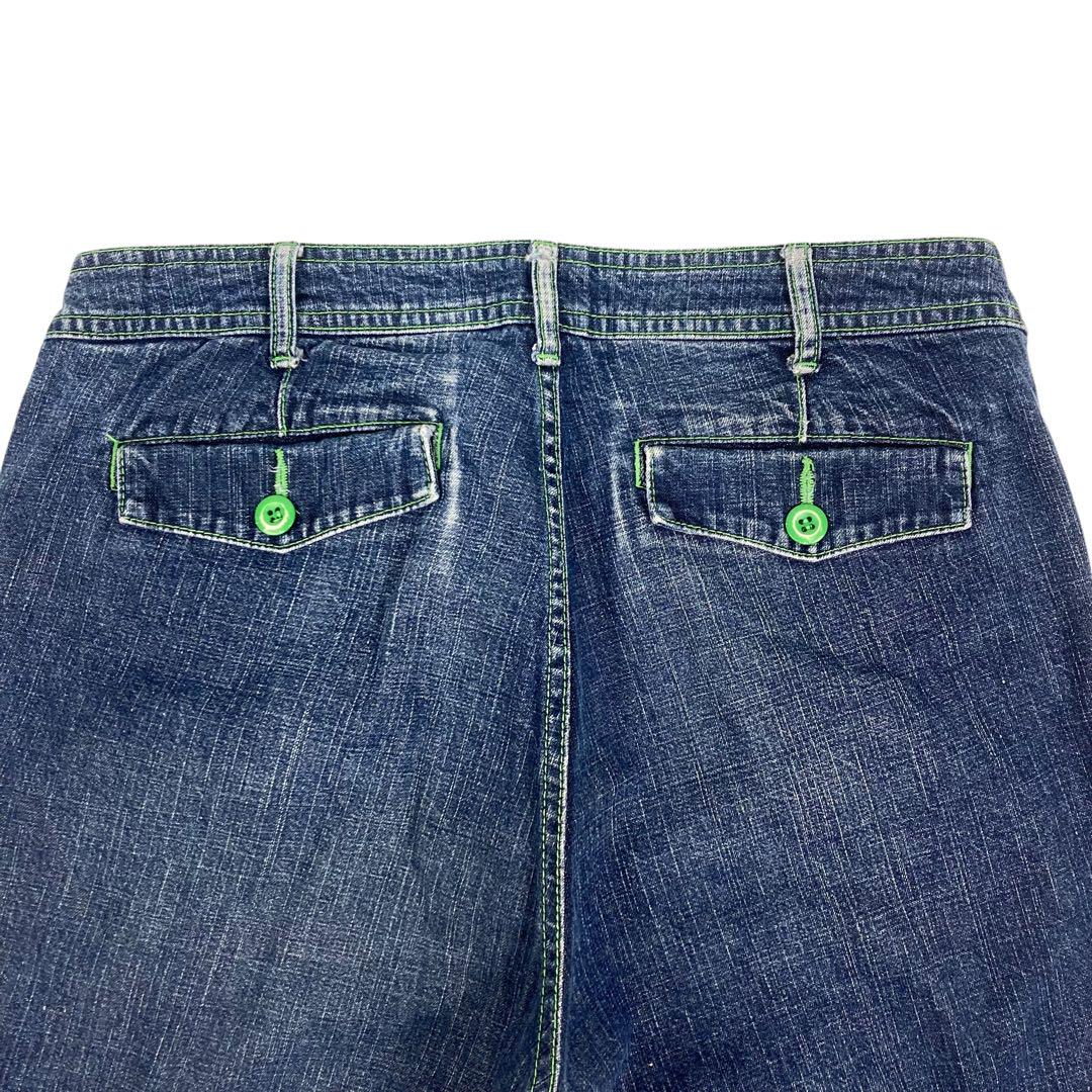04M880◯ X-LARGE デニム ショーツ ハーフパンツ 春夏 サイズ34