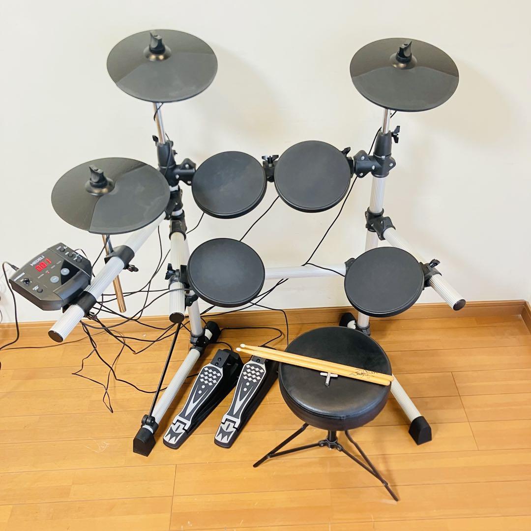 【動作良好・送料込み】MEDELIメデリ 電子ドラム DD402KII 椅子付属