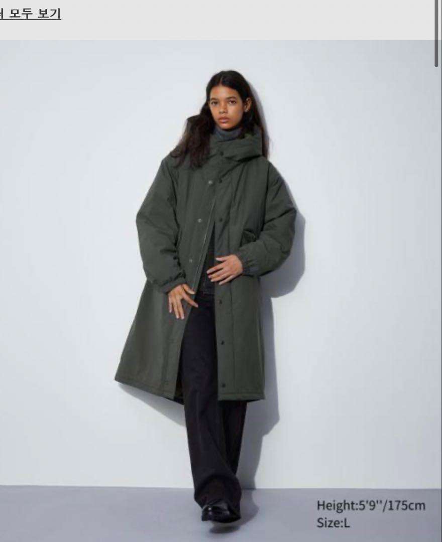 日本未発売希少ユニクロ&Engineered Garments フーデッドコート