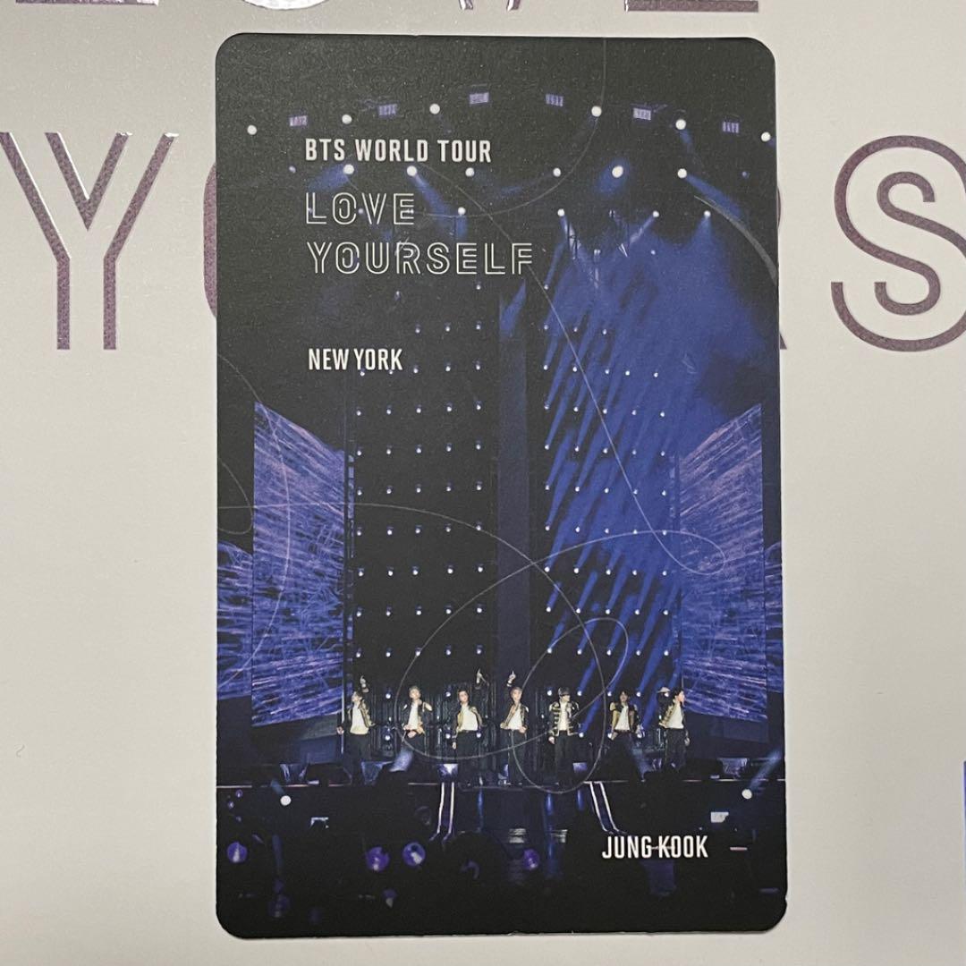 BTS  ジョングク グク LYS LOVE YOURSELF NY トレカ BTS ジョングク グク LYS LOVE YOURSELF NY トレカ - メルカリ