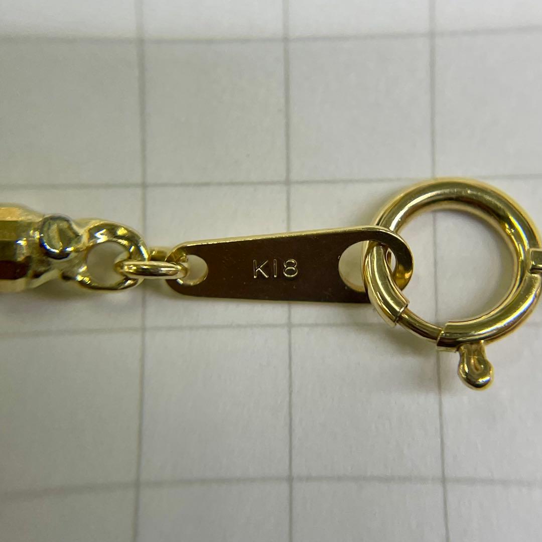 18金 ブレスレット レディース イエローゴールドk18 粗目小豆チェーン チェーンのみ カット 地金 チェーン 女性 シンプル おしゃれ 人気 送料無料 セール SALE 18金 ボールチェーン ブレスレット 18金 ブレスレット 18金