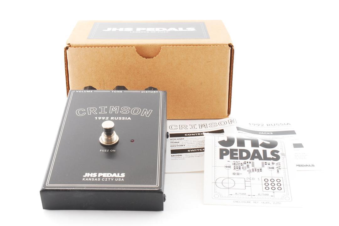 新品 JHS Pedals Legends of Fuzz CRIMSONDC9Vセンターマイナス