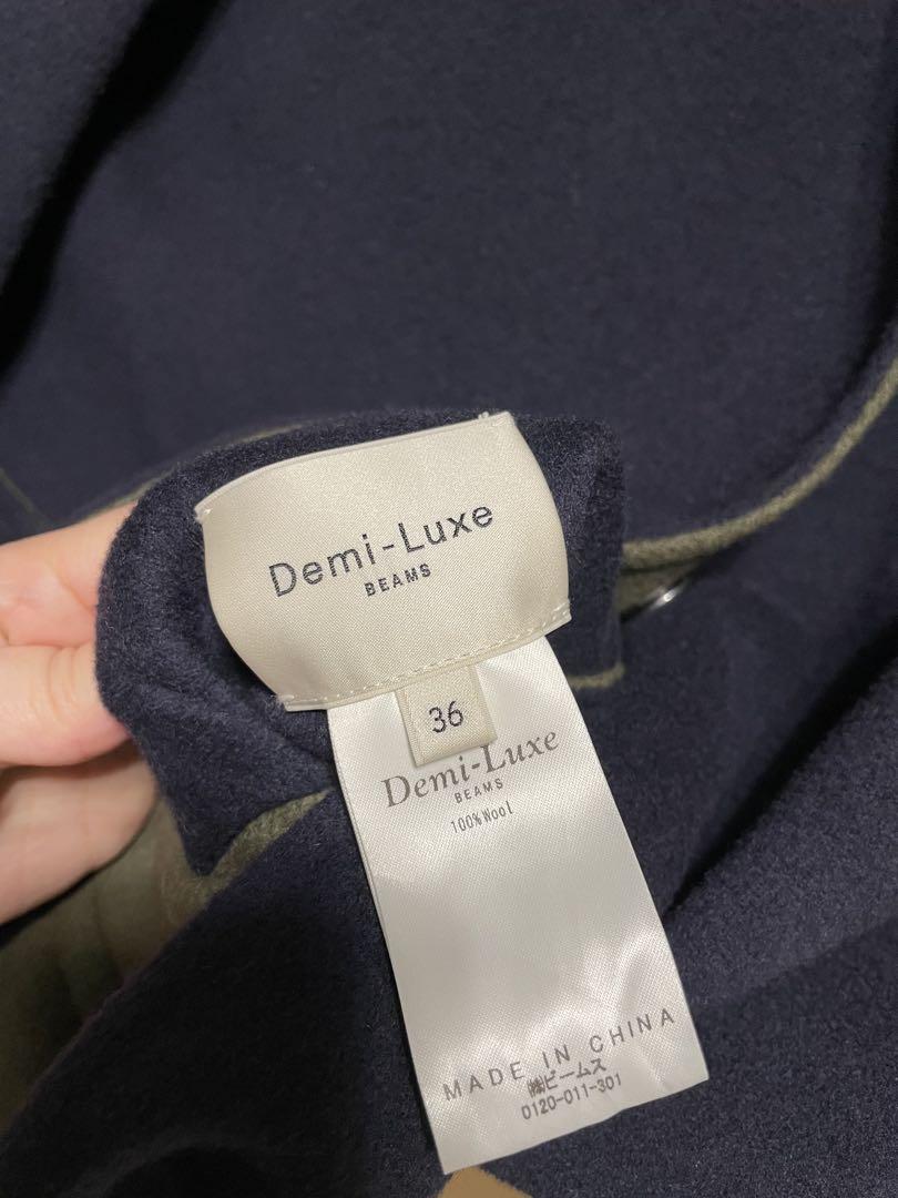 Demi-Luxe BEAMS ウール リバー ロングコート