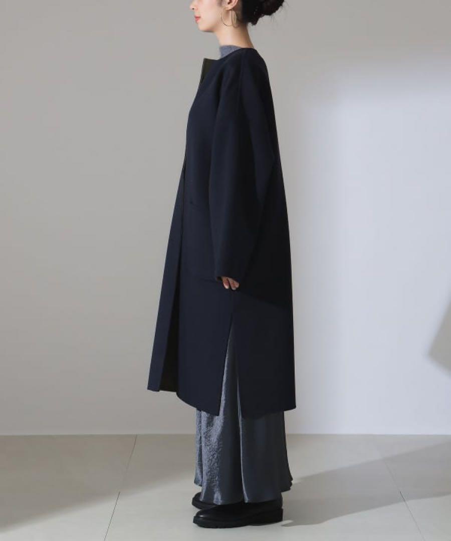 Demi-Luxe BEAMS ウール リバー ロングコート