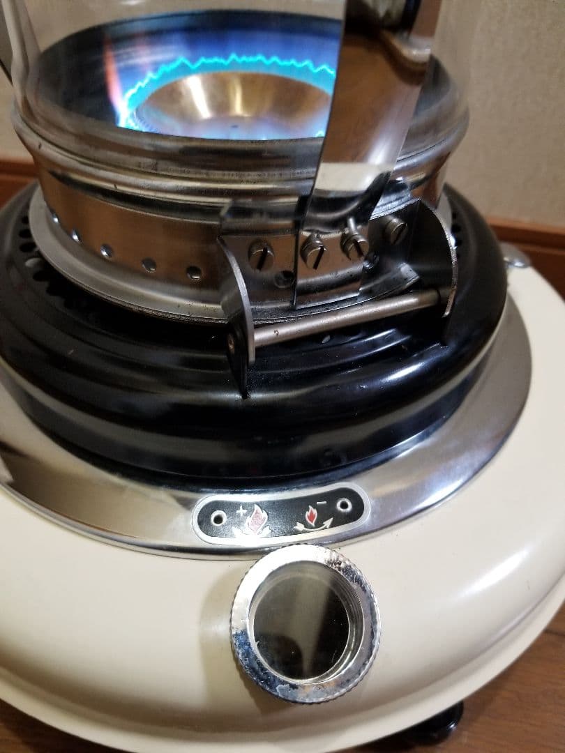 卓越 美品 激レア 真鍮タンクビンテージストーブ サファイア オランダ