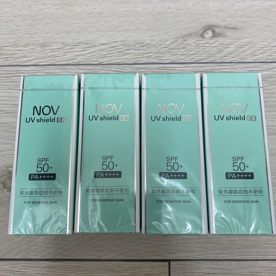 NOV UV shield EX 4本 SPF50+ ノブ UVシールドEX