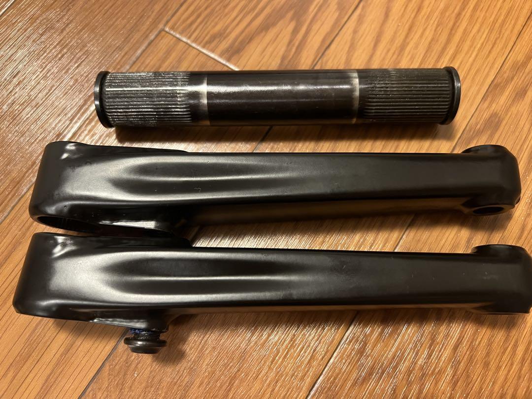 BMXクランク Fitbikeco BLUNT 165mm/24mm black
