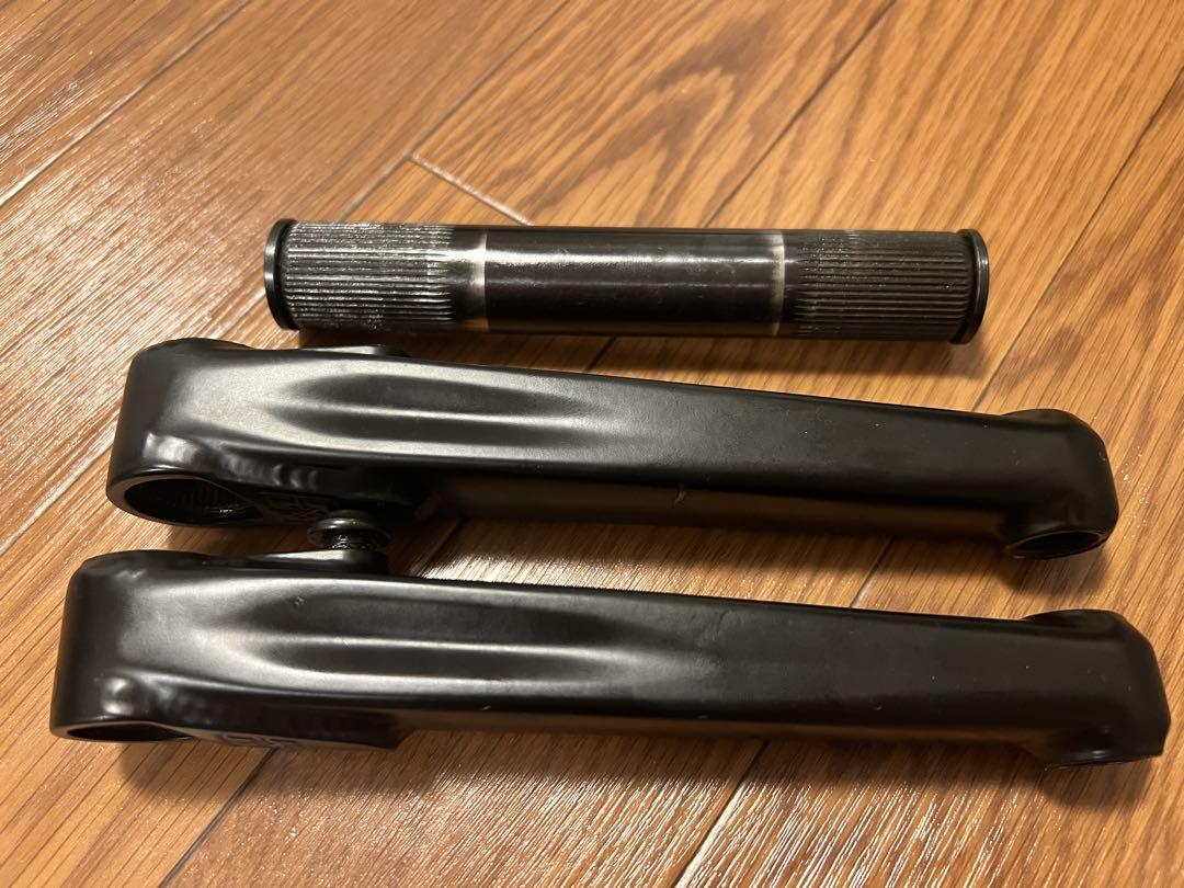 BMXクランク Fitbikeco BLUNT 165mm/24mm black