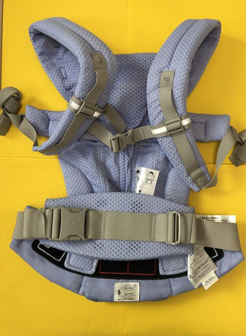 【着用3回】ergobaby OMNI Breeze 抱っこ紐 ブルーラベンダー