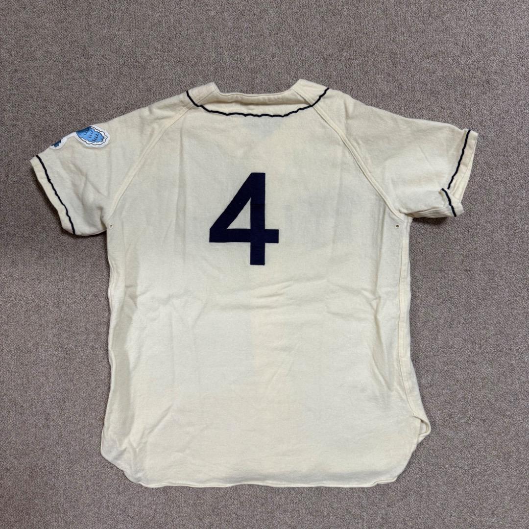 80s Michell&Ness フィリーズベースボール シャツ / XL