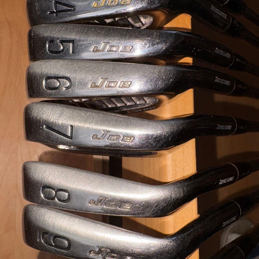 ジョーモデル アイアンセット 10本 スチールシャフト ジョーモデル アイアンセット 10本 スチールシャフト