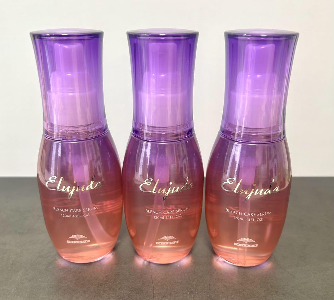 MILBON 3本セット ミルボン エルジューダ ブリーチケアセラム