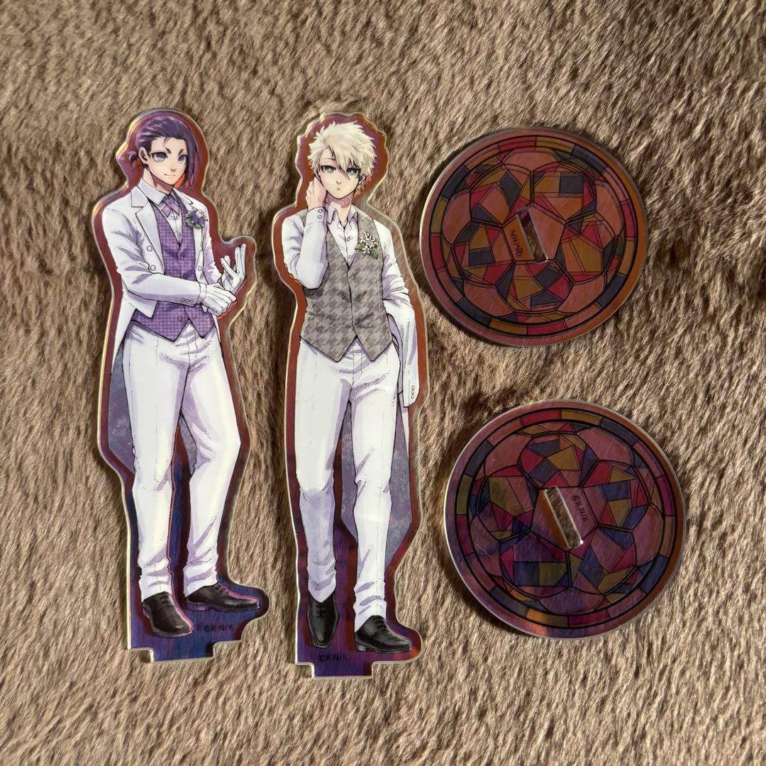 ブルーロック ブルロ展 アクスタ 凪誠士郎 御影玲王 - メルカリ