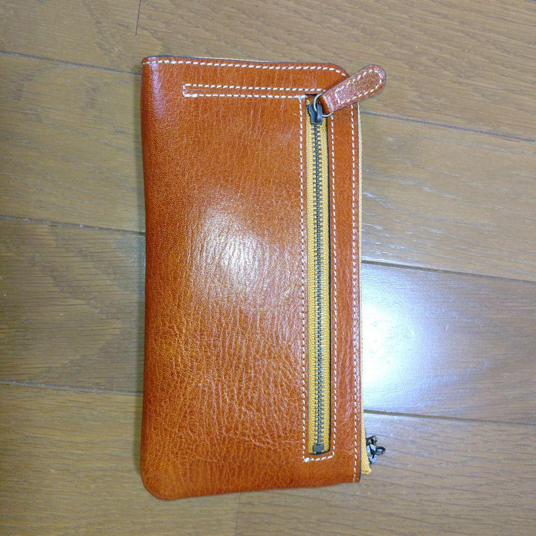 dakota 本革L字開閉薄マチ長財布
