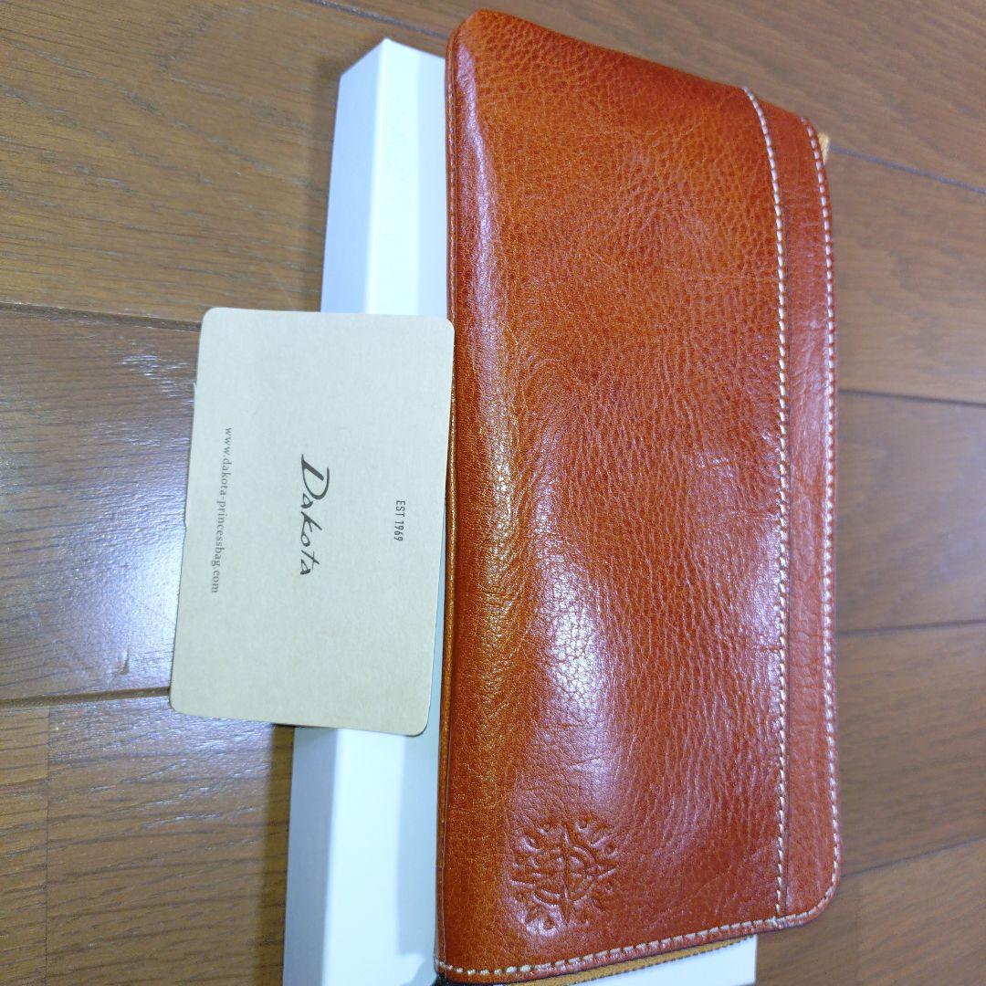 dakota 本革L字開閉薄マチ長財布