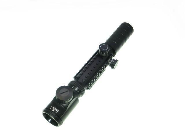 3-9ｘ32 赤緑 トリプルレイル　イルミネート スコープ 新品