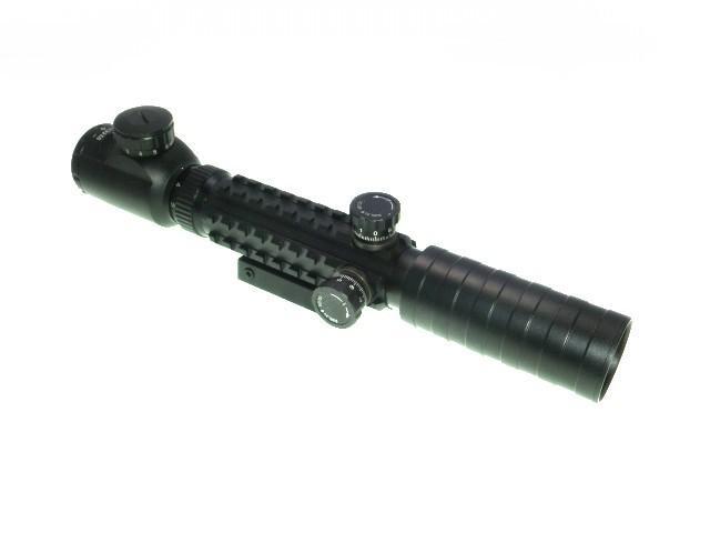 3-9ｘ32 赤緑 トリプルレイル　イルミネート スコープ 新品