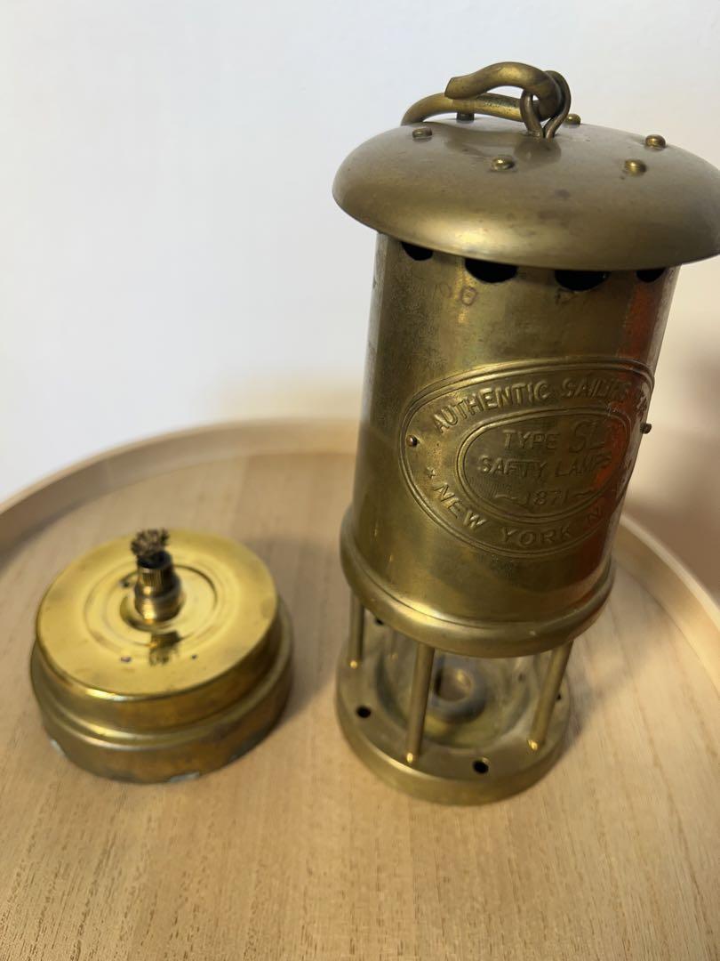 safty lamps 真鍮製
