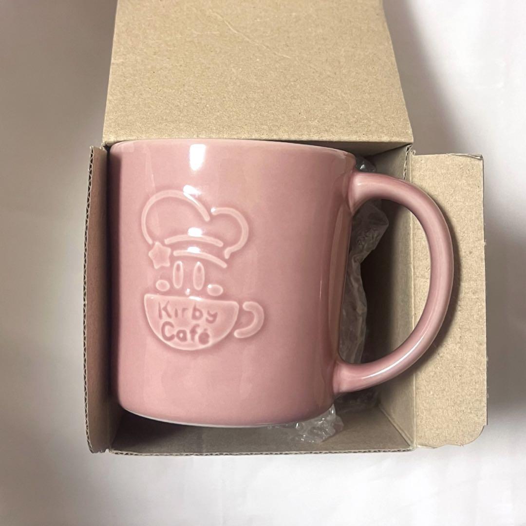 カービィカフェ デコロゴマグカップ ピンク 新品 匿名配送