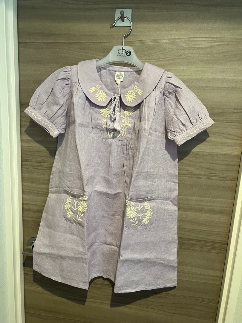 apolina 25SS NORA DRESS - LAVENDER 7-9y