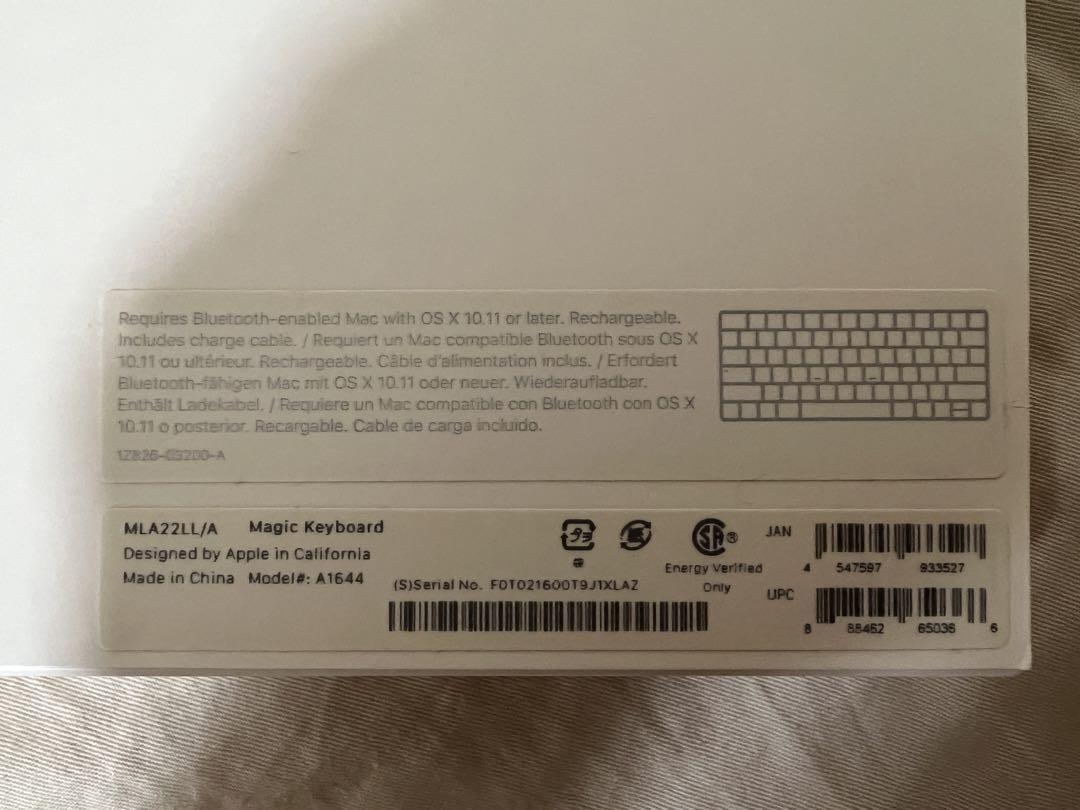 [美品] APPLE MAGIC KEYBOARD-US