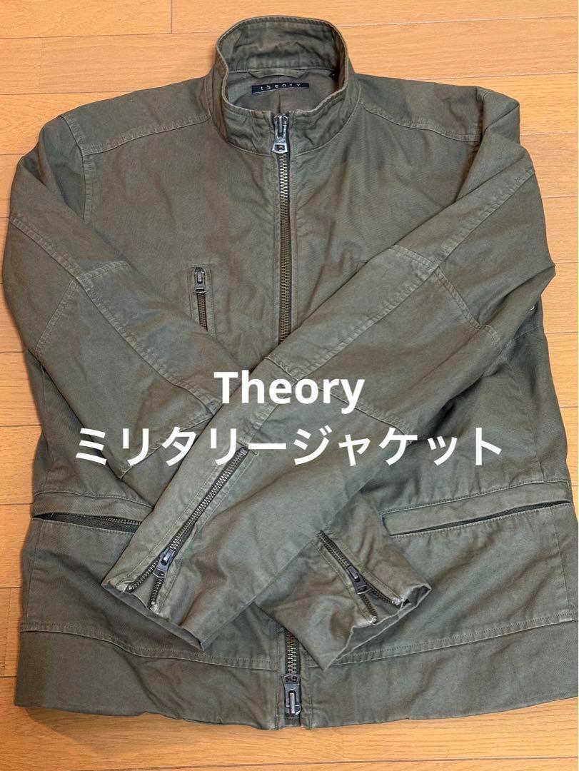 【限定セール！】 Theoryミリタリージャケット ブルゾン - メルカリ ジャケット・アウター
