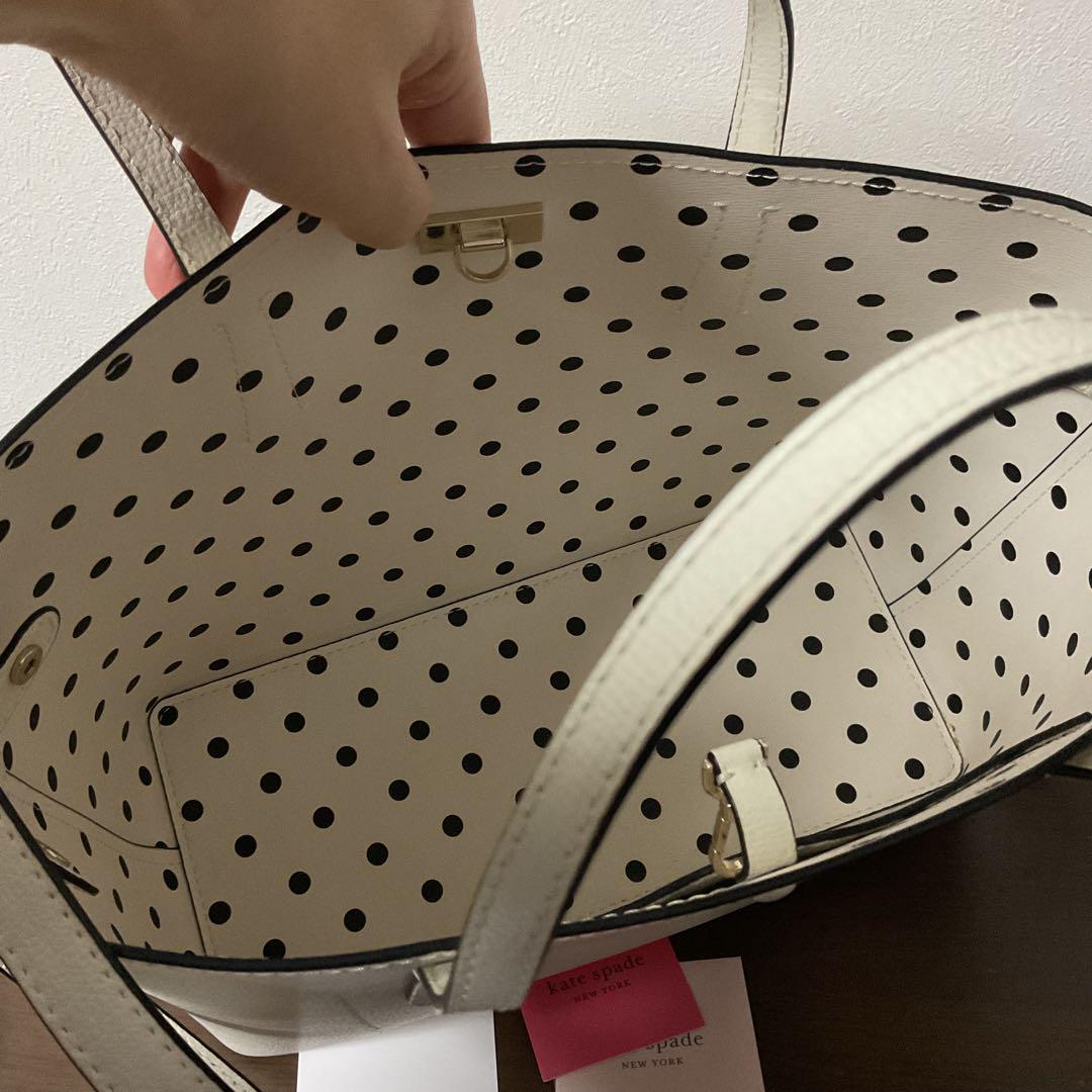 安い 使用一日 ☆開店セール☆ 美品 カバナ レザー ケイトスペード バッグ