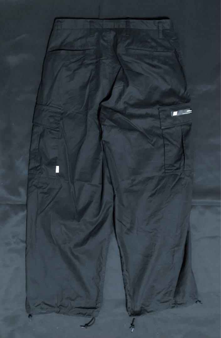 新品 定価以下 24SS WTAPS MILT0001 TROUSERS 黒 L WTAPS Men's 01 Track Pant in Black WTAPS