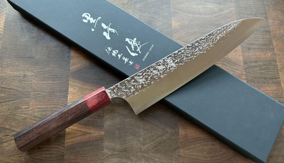 黒崎優 牛刀 210mm 未使用 黒崎優 雫 SG2 牛刀 210mm 包丁 粉末ハイス 越前 打刃物 - メルカリ