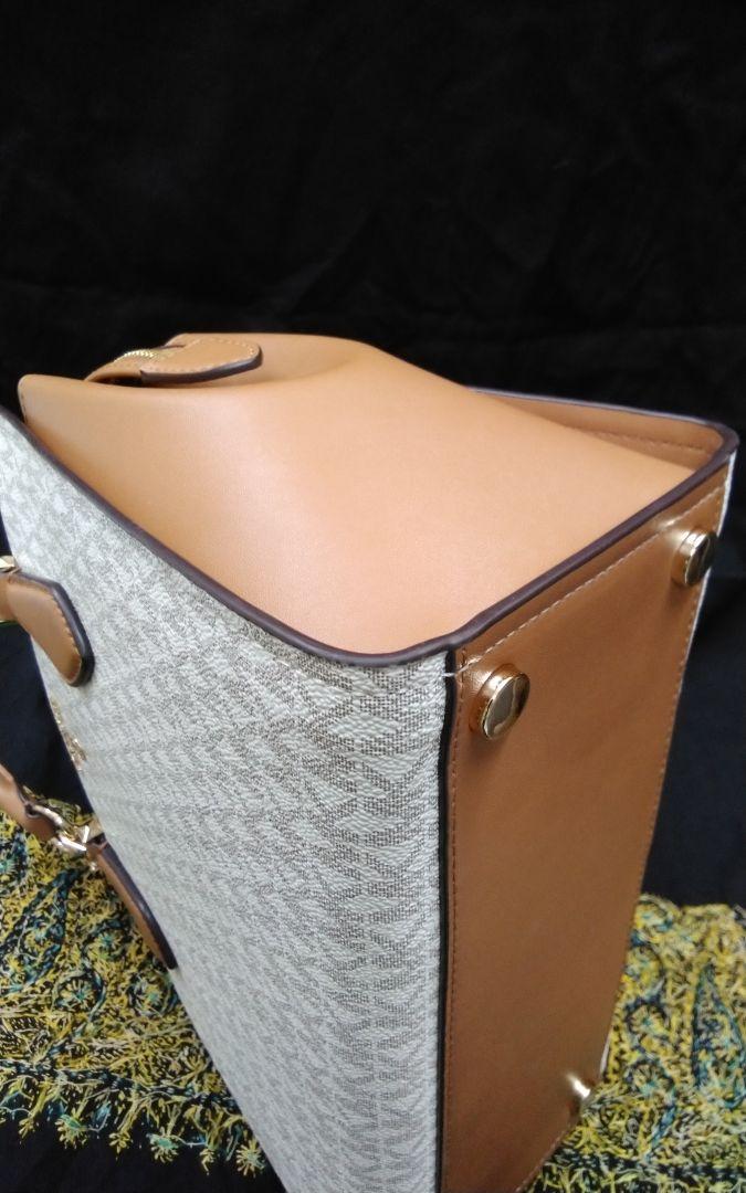 mAp14.MICHAEL KORS ・MKシグネチャー2wayバック・中古美品