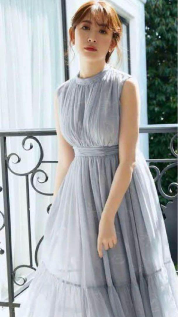 【新品タグ付き】⭐︎大人気⭐︎Herlipto Long Dress Mサイズ 水色