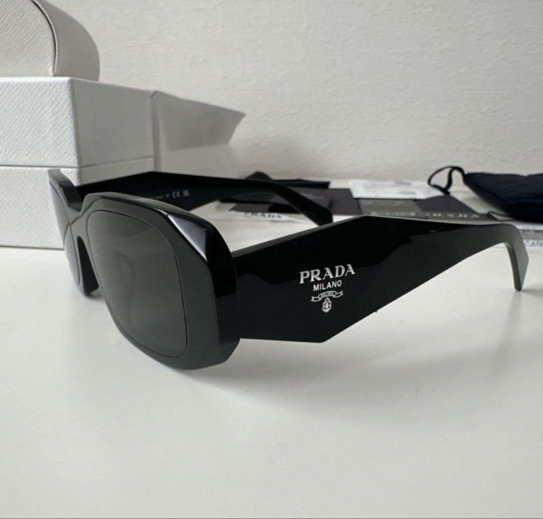 国内買付 すぐ届く【PRADA】プラダ シンボル サングラス PRADA プラダ シンボル サングラス トライアングルロゴ ゴールド