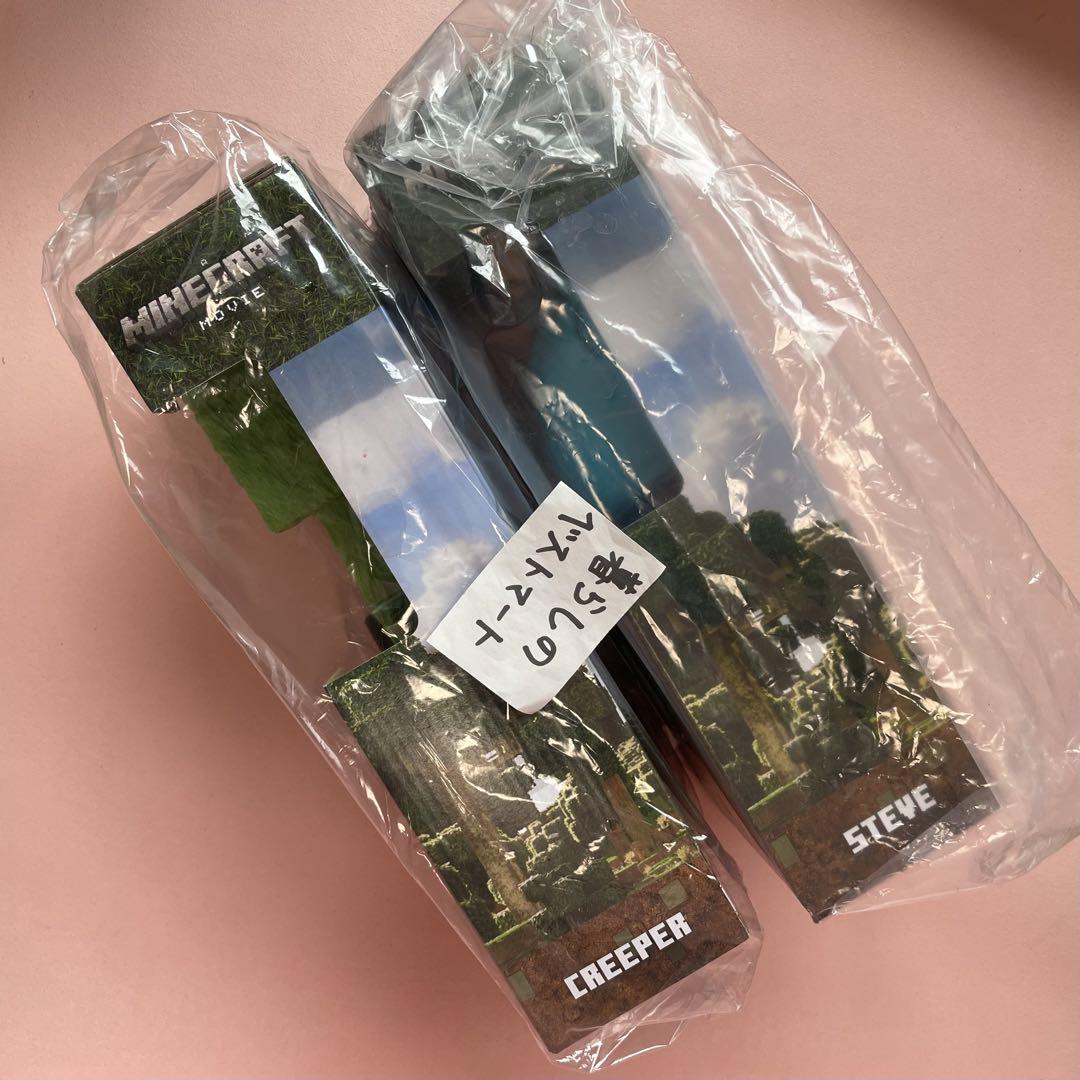 新品 マイクラ 映画 スティーブ クリーパー 30cmフィギュア