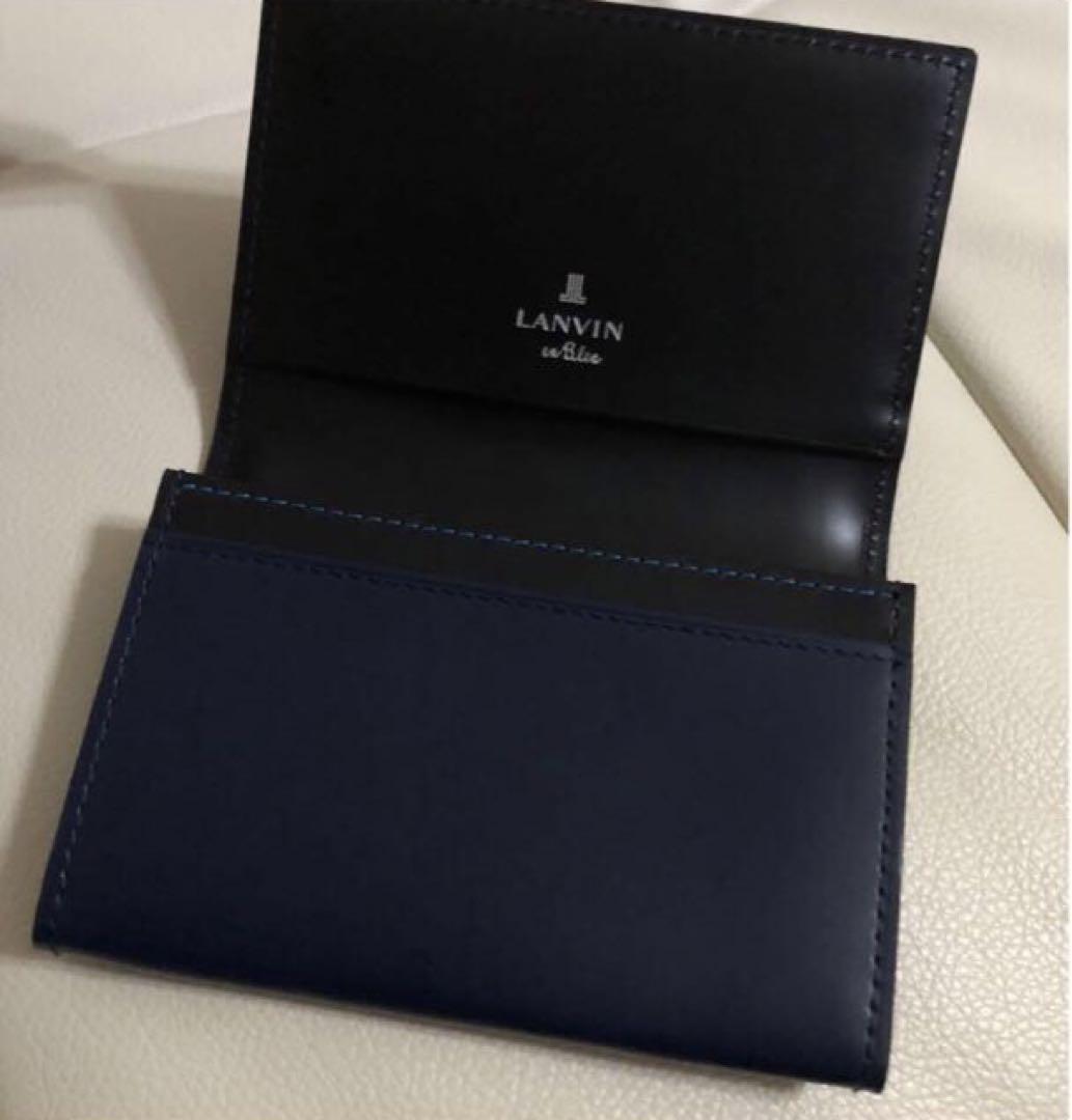 LANVIN ランバンオンブルー 名刺入れ