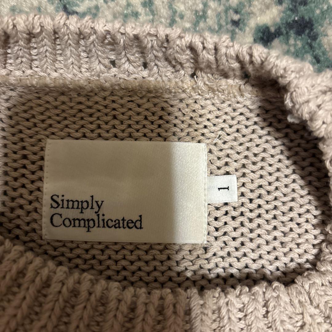Simply Complicated ニット size1