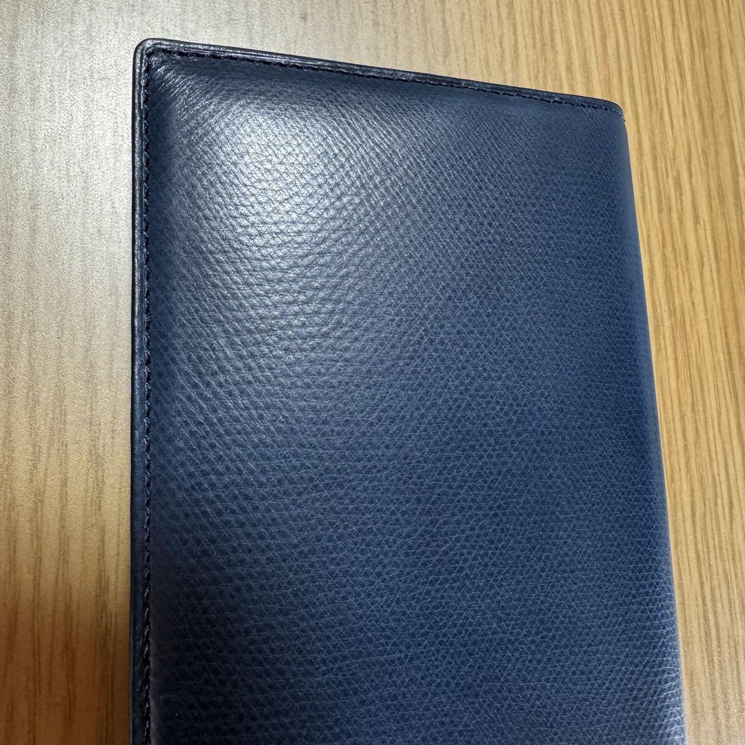 【未使用】ランバン　LANVIN 財布　お札入れ　ネイビー