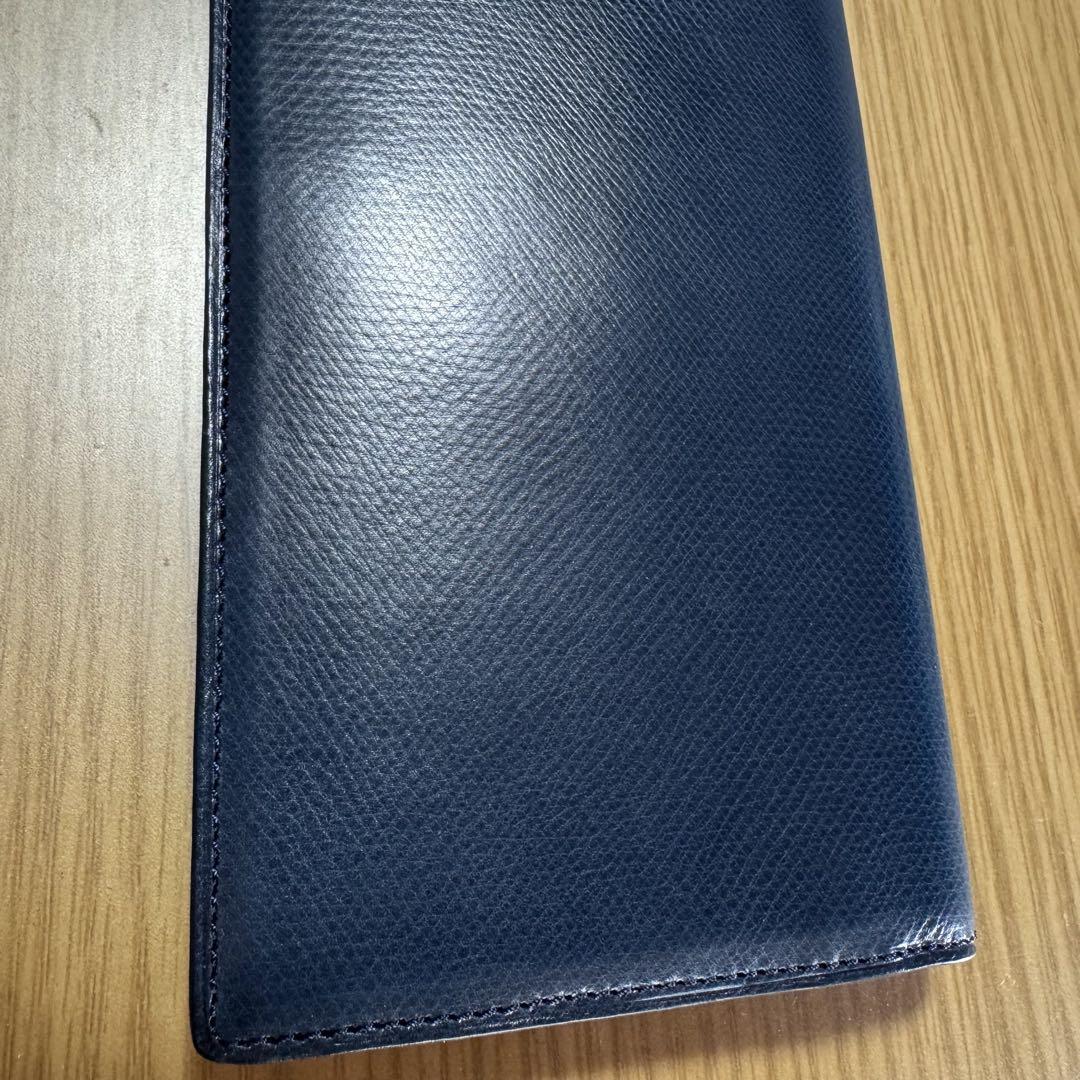 【未使用】ランバン　LANVIN 財布　お札入れ　ネイビー