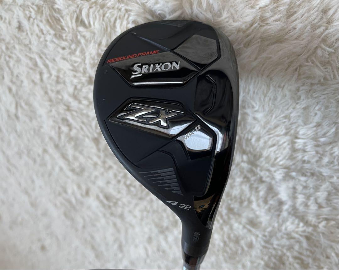 【超美品】Srixon ZX MK II ユーティリティセット3U•4U 60S