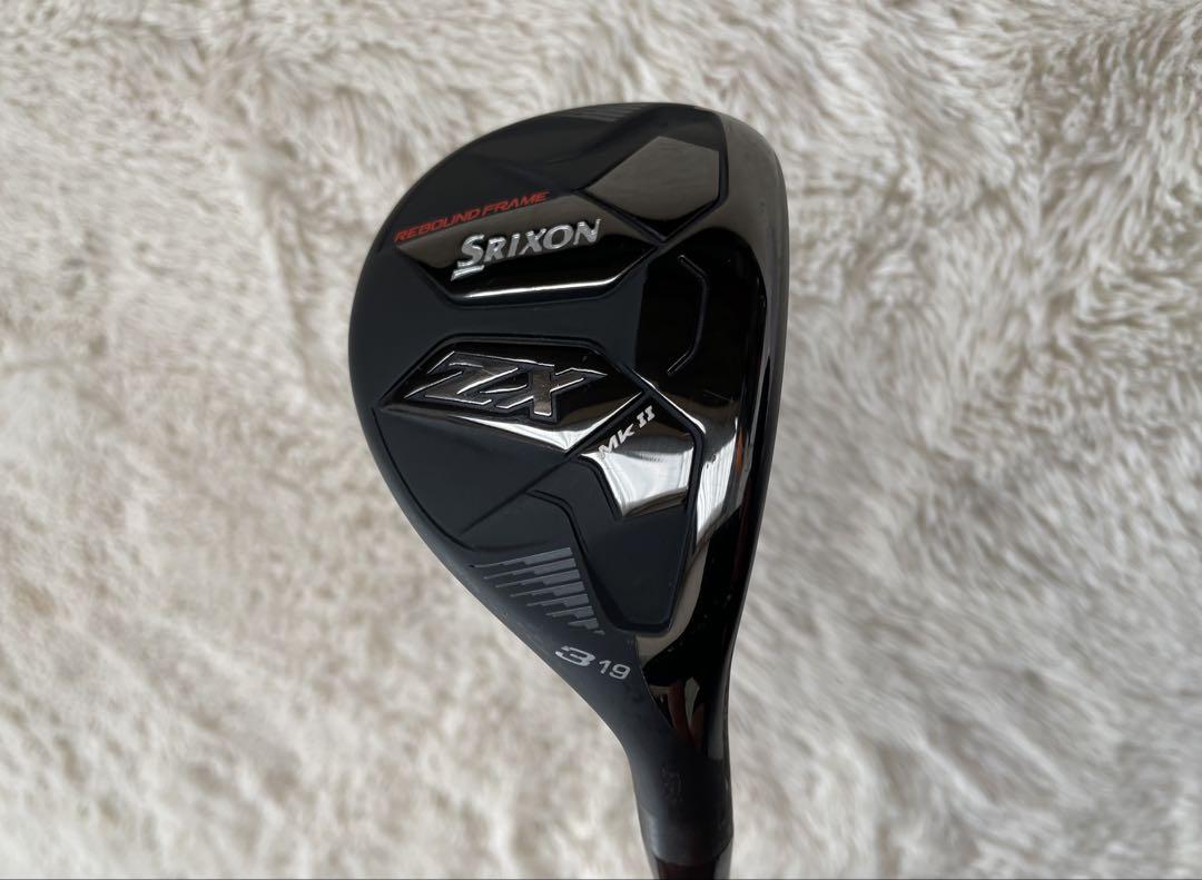 【超美品】Srixon ZX MK II ユーティリティセット3U•4U 60S