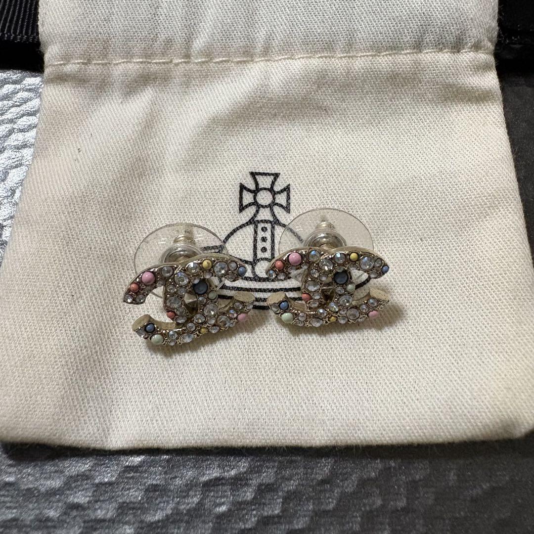CHANEL シャネル　ピアス　両耳