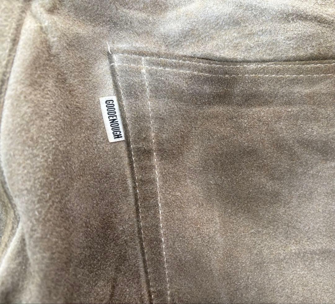 GOODENOUGH 初期　スエードパンツ
