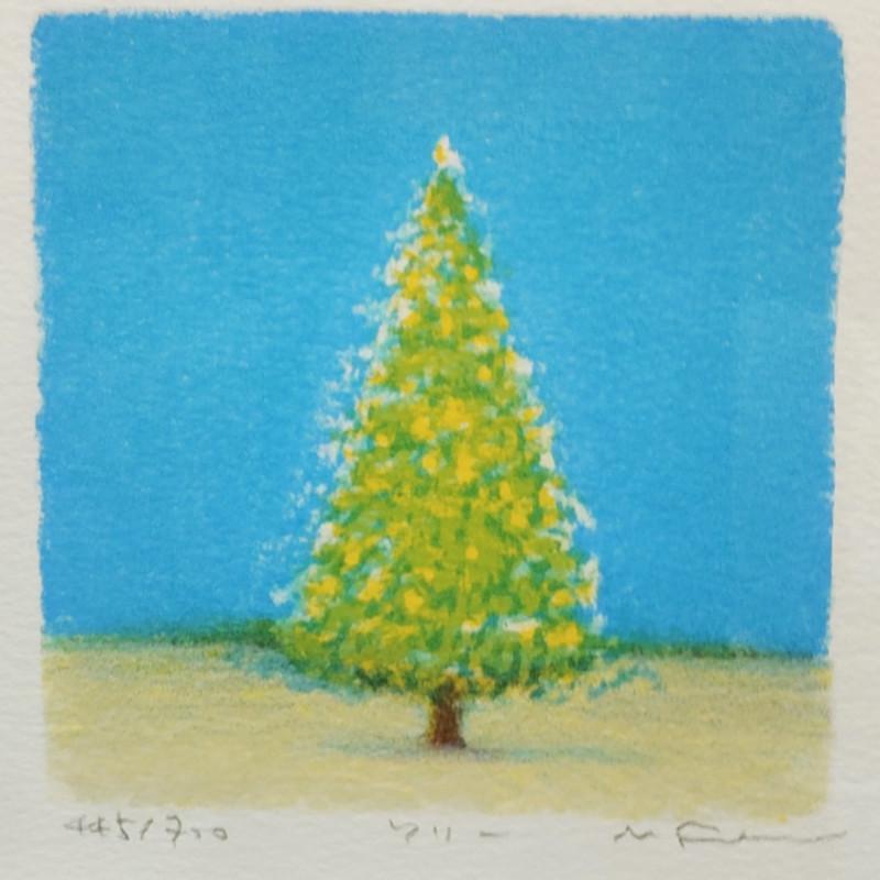 府川誠　リトグラフ 府川誠 草原走る 複製画 額縁入り リトグラフ - メルカリ