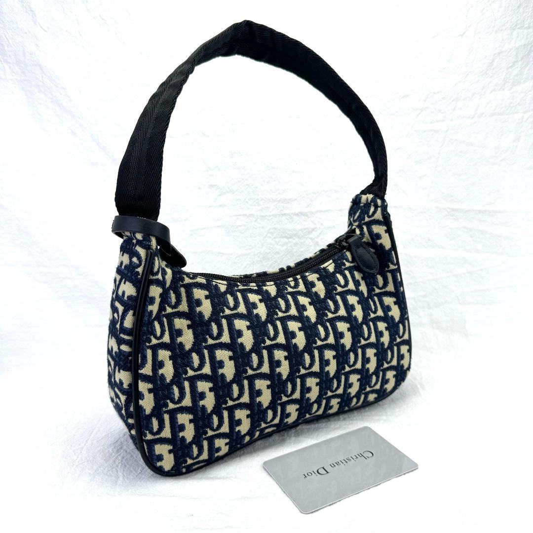 美品　Christian Dior トロッター　ハンドバッグ　ディオール Dior - ディオール トロッター ハンドバッグ ミニボストンバッグ